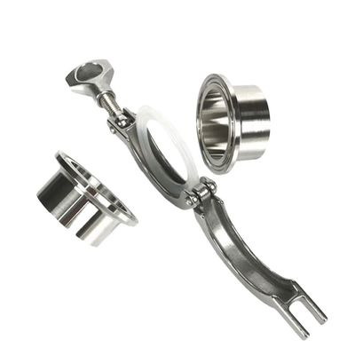 Codice Testa rotonda SS304 316L Fittings sanitari per impianti sanitari per tubi in acciaio inossidabile
