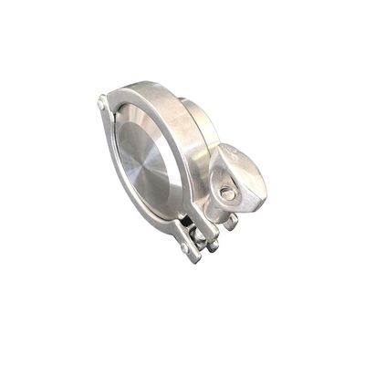 Codice della testa rotonda personalizzata Sanitaria 304/316L Acciaio inossidabile 1.5 Tri Clamp Ferrule End Cap