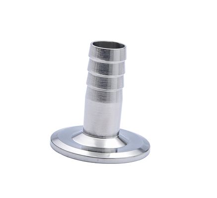 Sanitario 304 316L in acciaio inossidabile Tri Clamp Hose Ferrule Fitting con codice testa rotonda