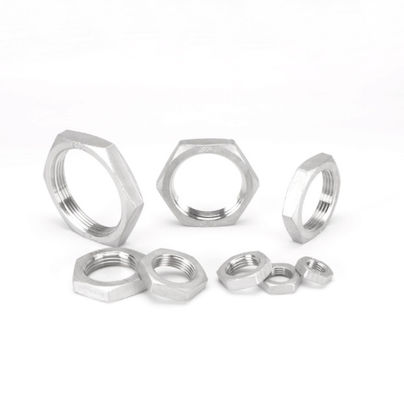 Fusione di filo Sanitario Acciaio inossidabile 304 Tubo di montaggio Hex Noce 1/2''-2.0' lucidato