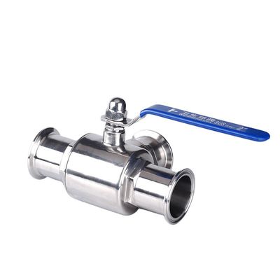 Valvo a sfera tri-clamp sanitario SS304/SS316L con funzione a 3 vie e in 1/2'' 6' dimensioni
