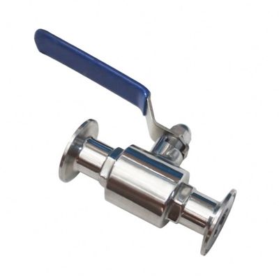 Industria chimica Sanitaria Acciaio inossidabile Tri Clamp Ferrule Valvola a sfera SS304L/SS316