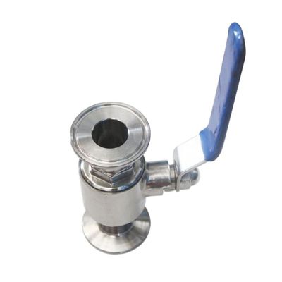 Industria chimica Sanitaria Acciaio inossidabile Tri Clamp Ferrule Valvola a sfera SS304L/SS316