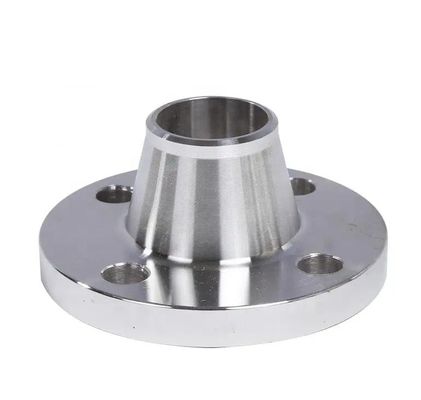 ANSI DIN A105 Piastra di acciaio al carbonio Pipa a faccia piatta Slip On Flange WN Flange Forgiato d'argento