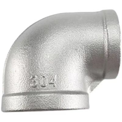 Acciaio inossidabile 201 304 Femminile Filtro 90° Reduttore di gomito NPT BSPT BSP DIN