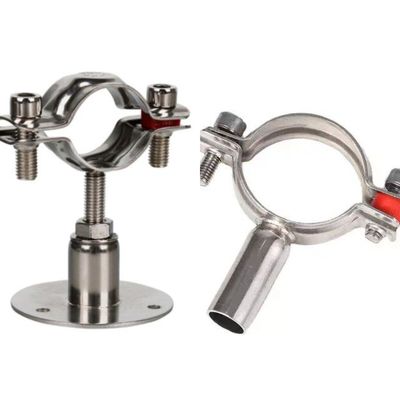 Codice testa rotonda Acciaio inossidabile 201304 supporto per tubi saldatura/lunghezza regolabile
