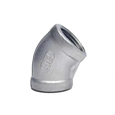 ODM supportato WZ 201 304 316L Fittings per tubi NPT Bspt threading 45 gradi gomito femminile