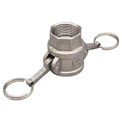 Equal SS 304 316 Accoppiamento Camlock in acciaio inossidabile con connettore rapido di tipo D NPT BSPT BSP