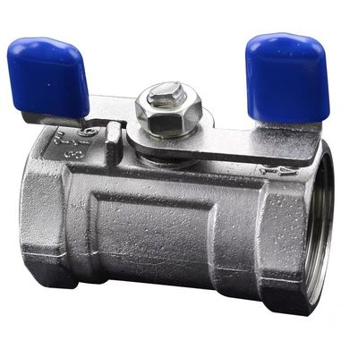 1/4''-4.0'' Acciaio inossidabile 1PC manicotto farfalla Mini Valvola a sfera con fine filo NPT BSPT