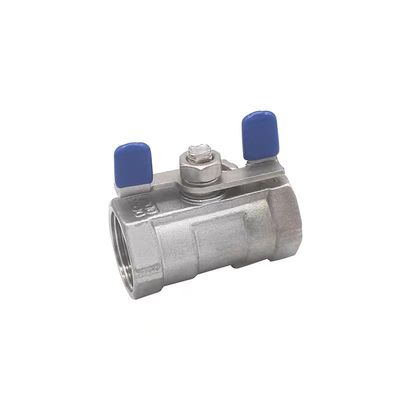 1/4''-4.0'' Acciaio inossidabile 1PC manicotto farfalla Mini Valvola a sfera con fine filo NPT BSPT