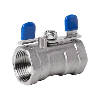 1/4''-4.0'' Acciaio inossidabile 1PC manicotto farfalla Mini Valvola a sfera con fine filo NPT BSPT