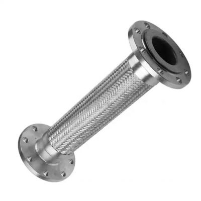 Tubo ondulato in metallo flessibile con connessione a flange tubo in acciaio inossidabile 304 316