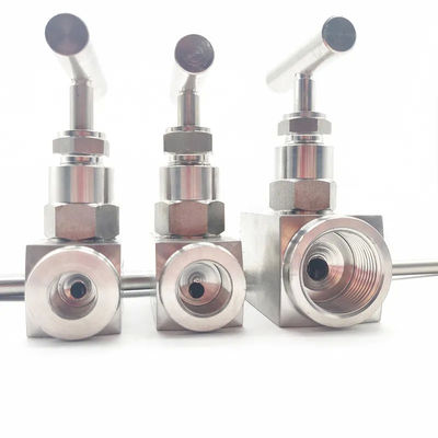 Valvole a sfera sigillate a filo con fine ferrule gemellare ad alta pressione