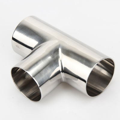Installazione rapida SS304 316L Tri Clamp Equal Tee Pipe Fitting per il collegamento dell'industria alimentare