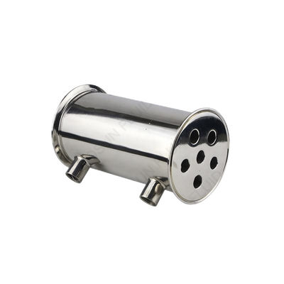 Codice testa cilindrica Acciaio inossidabile 304 316 Tri Clamp Deflegmatore Reflux Condensatore