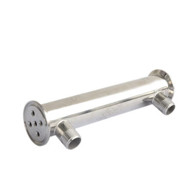 Codice testa cilindrica Acciaio inossidabile 304 316 Tri Clamp Deflegmatore Reflux Condensatore