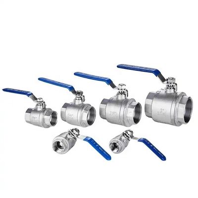 Argento 1-1/2'' Ss304 Valve Ball con lavastoviglie adatta per 3A DIN NPT BSPT BSPP