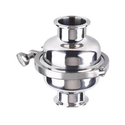 Codice testa cilindrica Acciaio inossidabile 316 304 filtro a sfera tri-clamp igienico per WZ SS