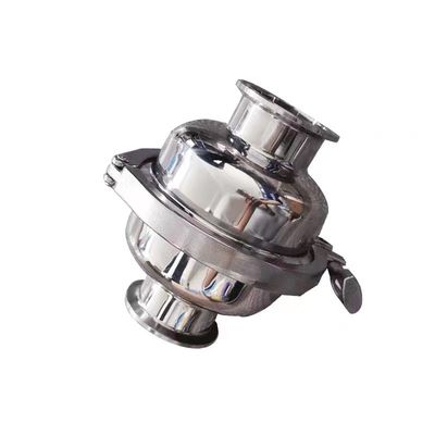 Codice testa cilindrica Acciaio inossidabile 316 304 filtro a sfera tri-clamp igienico per WZ SS