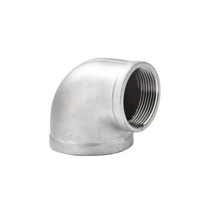 90 gradi gomito galvanizzato ferro malleabile/acciaio inossidabile 201 304 316 raccordi per tubi NPT BSPT BSPP