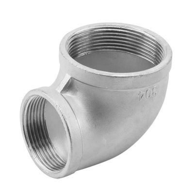 90 gradi gomito galvanizzato ferro malleabile/acciaio inossidabile 201 304 316 raccordi per tubi NPT BSPT BSPP
