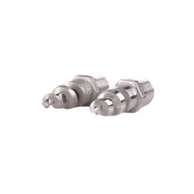 1/4"-2" Acciaio inossidabile 316SS Full Cone Spiral Nozzle per applicazioni di fusione di precisione