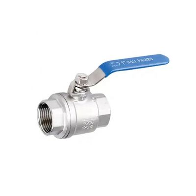 Valvola a sfera a pressione normale 3A DIN NPT BSPT BSPP 1/4''-4.0' argento