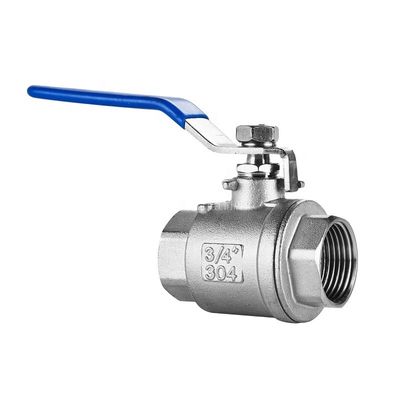 Valvola a sfera a pressione normale 3A DIN NPT BSPT BSPP 1/4''-4.0' argento