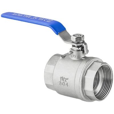 Valvola a sfera a pressione normale 3A DIN NPT BSPT BSPP 1/4''-4.0' argento
