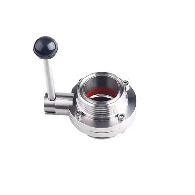 304 316 316L filo di saldatura a chiusura a farfalla manuale DIN 3A SMS WZ acciaio inossidabile