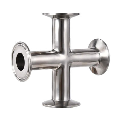 WZ ISO Standard Size 4 Way Elbow Pipe Fitting in acciaio inossidabile 304/316 per sanitari
