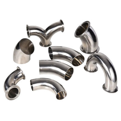 WZ ISO Standard Size 4 Way Elbow Pipe Fitting in acciaio inossidabile 304/316 per sanitari