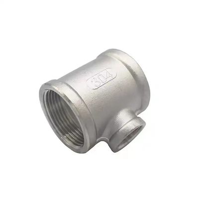 Fittings in acciaio inossidabile giuntura di collegamento NPT BSPT riduttore Tee Unione conica a croce M/F