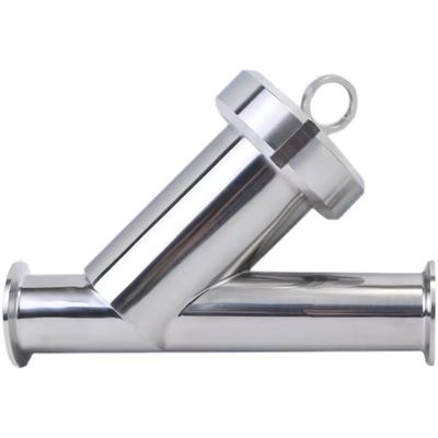 Sanitario 304 316L filtro filtro in acciaio inossidabile tipo Y con connessione DIN SMS SUS 3A