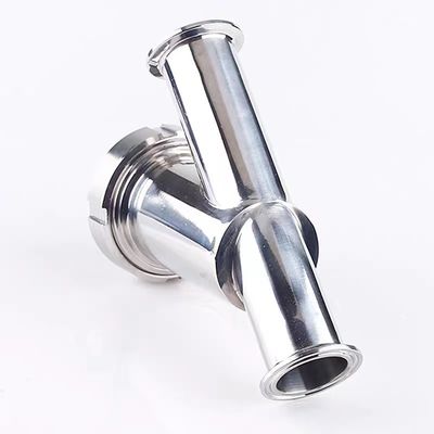 Sanitario 304 316L filtro filtro in acciaio inossidabile tipo Y con connessione DIN SMS SUS 3A