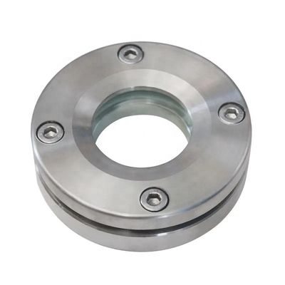 Vetro di visione per flange sanitarie conforme alle norme 3A e DIN per soluzioni personalizzate