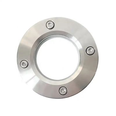 Vetro di visione per flange sanitarie conforme alle norme 3A e DIN per soluzioni personalizzate