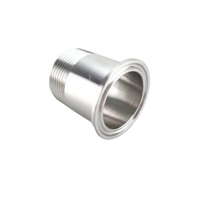 Codice della testa quadrata Adaptatore di ferrule a filo maschio sanitario per lo standard DIN/SMS/ISO/3A