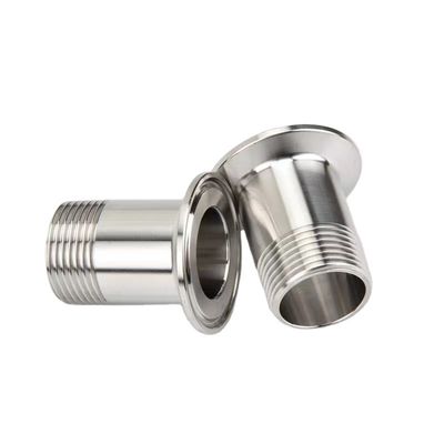 Codice della testa quadrata Adaptatore di ferrule a filo maschio sanitario per lo standard DIN/SMS/ISO/3A