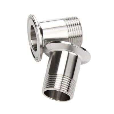 Codice della testa quadrata Adaptatore di ferrule a filo maschio sanitario per lo standard DIN/SMS/ISO/3A