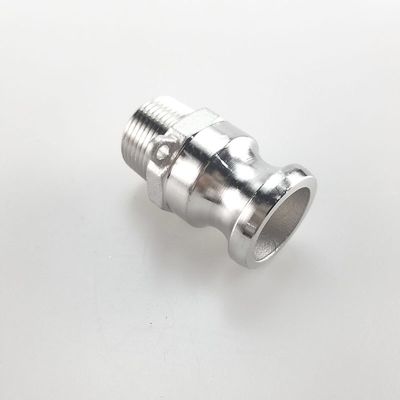 Acciaio inossidabile 304 316 Accoppiamenti rapidi a camlocco di tipo F BSPT NPT a filo per dimensioni uguali