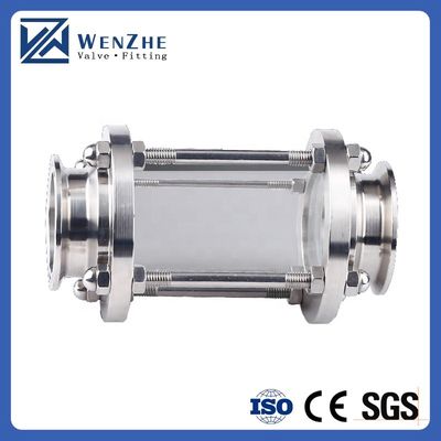 Acciaio inossidabile sanitario 304/316 Fittings per tubi Tri Clamp Straight Tubular Vision Class