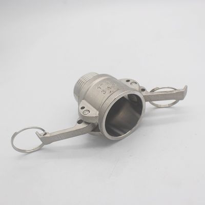 Acciaio inossidabile supportato ODM 304 316 Camlock Quick Coupling Tipo B BSPT NPT Threaded