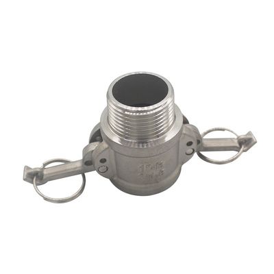 Acciaio inossidabile supportato ODM 304 316 Camlock Quick Coupling Tipo B BSPT NPT Threaded