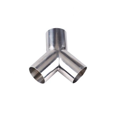 Acciaio inossidabile garantito 304 316 Pipe adattabili a 45 gradi Tee Y Tipo Tee con colata uguale