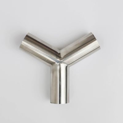 Acciaio inossidabile garantito 304 316 Pipe adattabili a 45 gradi Tee Y Tipo Tee con colata uguale