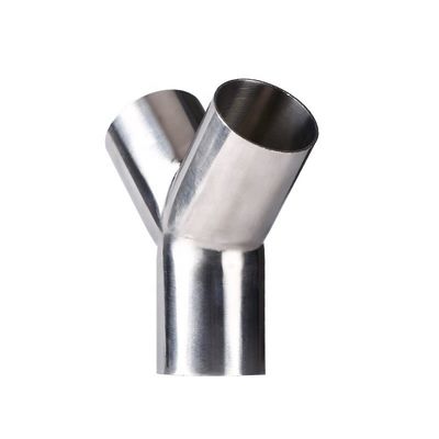 Acciaio inossidabile garantito 304 316 Pipe adattabili a 45 gradi Tee Y Tipo Tee con colata uguale