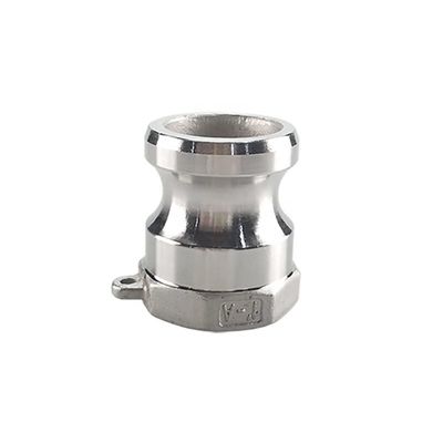 SS 304 316 Collegatori veloci Camlock per olio idrico a gas NPT BSP 1/4"-4" Codice testa rotonda