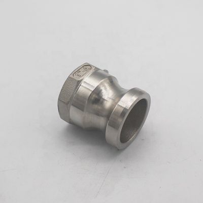 SS 304 316 Collegatori veloci Camlock per olio idrico a gas NPT BSP 1/4"-4" Codice testa rotonda