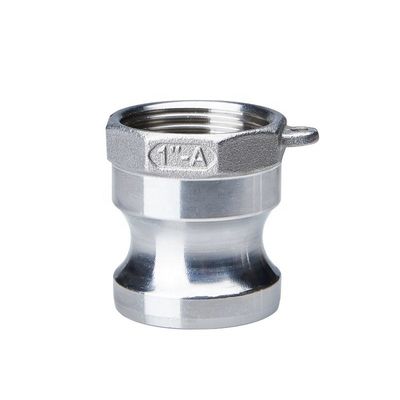 SS 304 316 Collegatori veloci Camlock per olio idrico a gas NPT BSP 1/4"-4" Codice testa rotonda